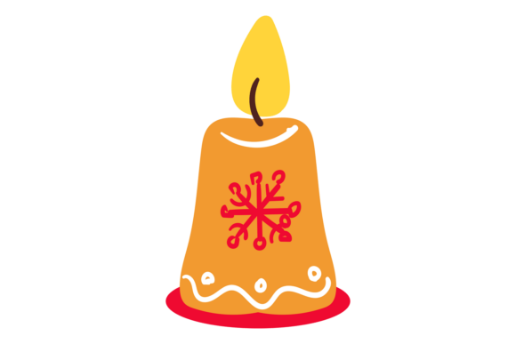 Cartoon Christmas Candle Holiday New Ye Illustrations Review