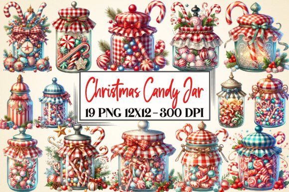 Christmas Candy Jar Sublimation: A Seller’s Review for Festive Illustrations