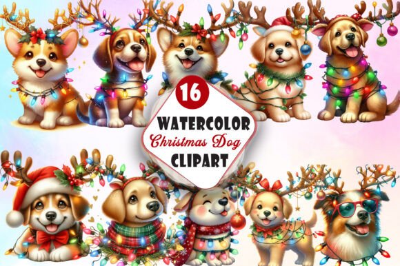 Christmas Dog Sublimation Clipart: A Publisher’s Review of Seasonal Illustrations