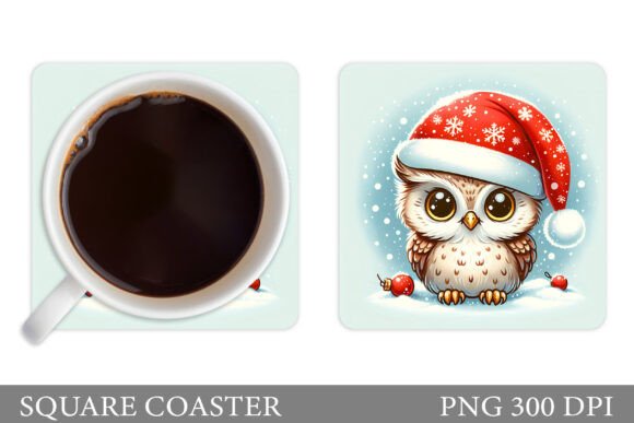 Christmas Owl Coaster Design: A Review for Crafters