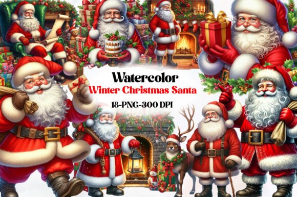 Christmas Santa Clipart Winter Review: A Brand Designer’s Take on Seasonal Illustrations