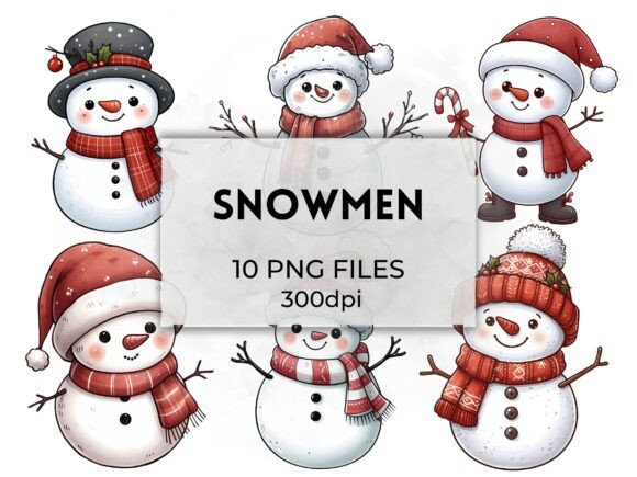 Christmas Snowman Clipart Illustrations: A Designer's Real-World Review