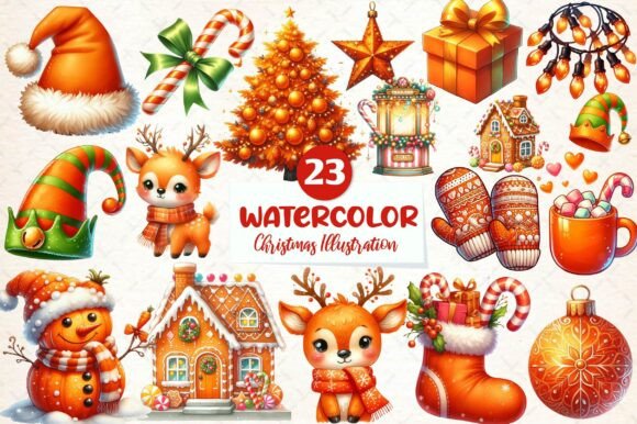 Cute Illustration Christmas Sublimation for Modern Illustrations